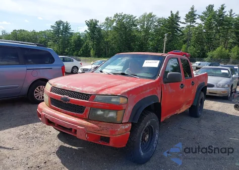 2005 Chevrolet Colorado Ls из США, поврежденный, VIN 1GCDT136358262618